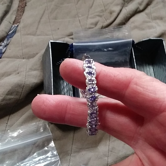 Tanzanite earrings - Picture 4 of 7